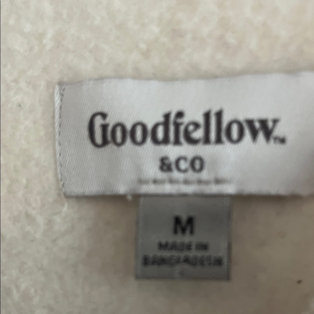 Goodfellow & Co Cream Sweatshirt - Picture 2 of 2